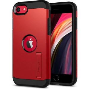 Spigen Tough Armor Apple iPhone SE 2020 Hoesje - Rood