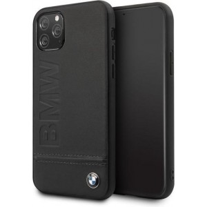 Apple iPhone 11 Pro BMW Backcover Signature Logo Imprint - Zwart