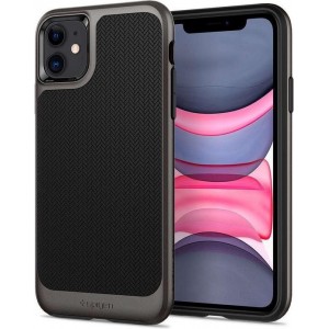 Hoesje Apple iPhone 11 - Spigen Neo Hybrid Case - Gunmetal