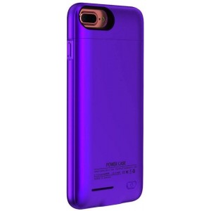 Wicked Narwal | Powerbank case hoes voor iPhone 6 Plus / 6s Plus / 7 Plus 4200 mAh Paars