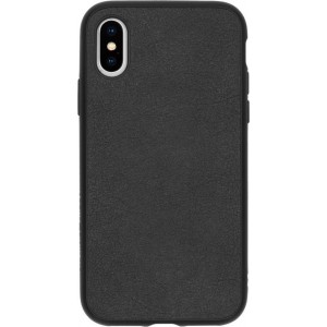 RhinoShield SolidSuit Backcover iPhone Xs / X hoesje - Leather Black