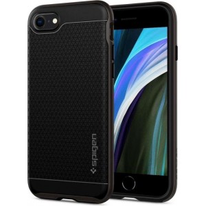 Spigen Neo Hybrid 2 Apple  iPhone SE 2020 Hoesje - Gunmetal