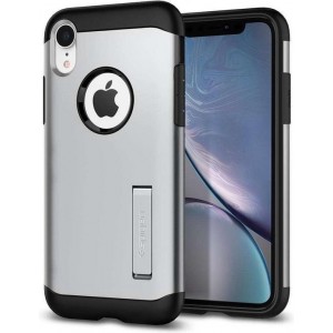 Spigen Slim Armor Apple iPhone Xr Hoesje - Satin Zilver