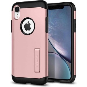 Spigen Slim Armor Apple iPhone Xr Hoesje - Rose Gold