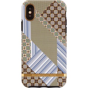 Richmond & Finch Suit & Tie - Gold details for iPhone XS Max colourful