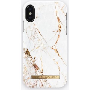 iDeal of Sweden iPhone XS / X Fashion Hoesje Carrara Gold