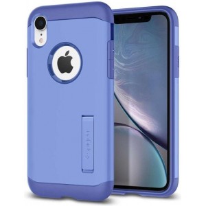 Spigen Slim Armor Apple iPhone Xr Hoesje - Paars