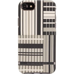 Richmond & Finch Platinum Stripes - Black details for IPhone 6/6s/7/8/SE 2G colourful