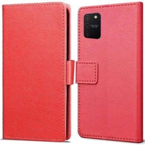 Samsung Galaxy S10 Lite Wallet Case - Rood