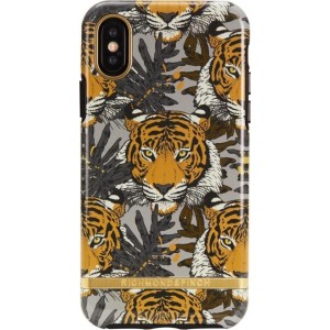 Richmond & Finch Tropical Tiger - Gold details for iPhone X/Xs colourful