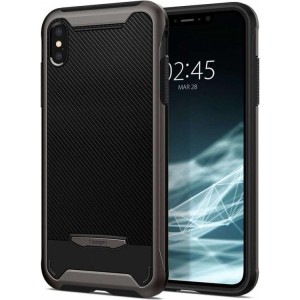 Spigen Hybrid NX Apple iPhone XS Max Hoesje - Gunmetal