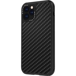 Black Rock Cover Real Carbon iPhone 11 zwart