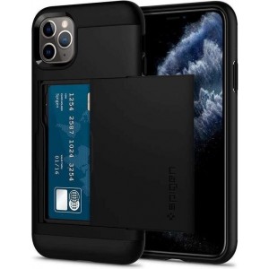 Spigen Slim Armor CS Apple iPhone 11 Pro Hoesje - Zwart