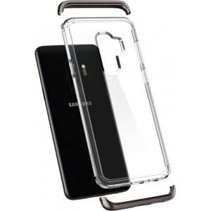 Spigen Neo Hybrid Crystal Samsung Galaxy S9 Plus Hoesje - Gunmetal