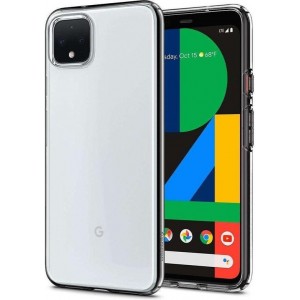 Hoesje Google Pixel 4 XL - Spigen Liquid Crystal Case - Doorzichtig/Transparant