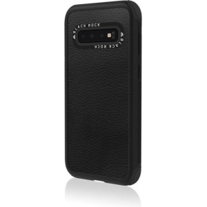 Black Rock Cover Robust Real Leather Voor Samsung Galaxy S10 Zwart