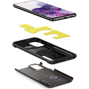 Hoesje Samsung Galaxy S20 Plus - Spigen Tough Armor Case - Zwart