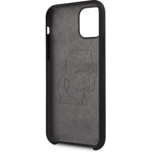 Karl Lagerfeld Backcover hoesje Body Iconic geschikt voor Apple iPhone 11 Pro - Zwart - Body - KLHCN58SLFKBK