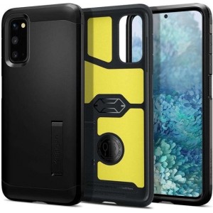 Hoesje Samsung Galaxy S20 - Spigen Tough Armor Case - Zwart