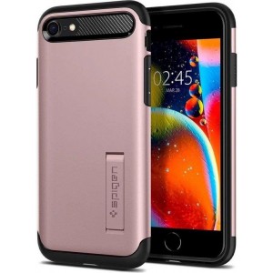 Apple iPhone SE (2020) - Spigen Slim Armor Case - Roze