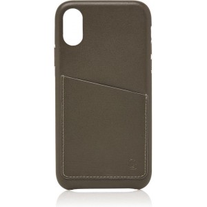 Castelijn & Beerens - Nappa X Back Cover Wallet iPhone X + XS | groen - Groen