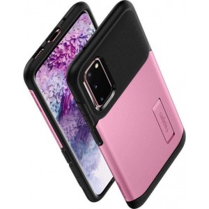 Hoesje Samsung Galaxy S20 - Spigen Slim Armor Case - Roze