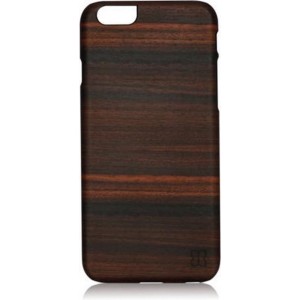 Man&Wood Back Case Ebony/Black iPhone 6/6S