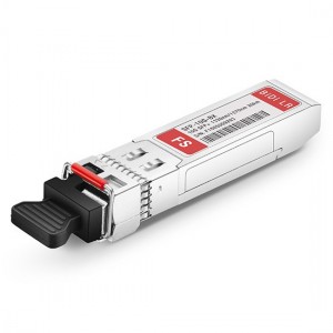 Cisco SFP-10G-BX20D-I Compatible 10GBASE-BX20-D SFP+ 1330nm-TX/1270nm-RX 20km DOM Transceiver Module