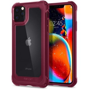 Spigen Gauntlet Apple iPhone 11 Pro Hoesje - Iron Red