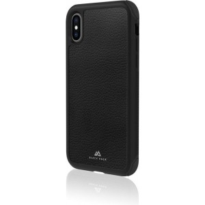 Black Rock Real Carbon Backcover iPhone X / Xs hoesje - Zwart