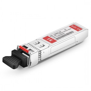 Ciena XCVR-S40U33 Compatible 10GBASE-BX60 SFP+ 1330nm-TX/1270nm-RX 60km DOM Transceiver Module