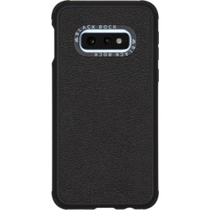 Black Rock Real Leather Backcover Samsung Galaxy S10e hoesje - Zwart