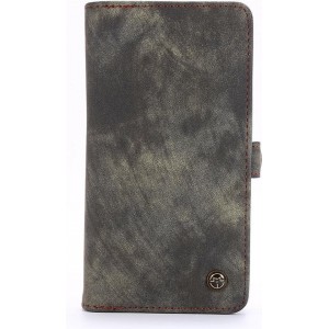 Caseme - iPhone 12 Pro Max Hoesje - Uitneembare Portemonnee Vintage Zwart