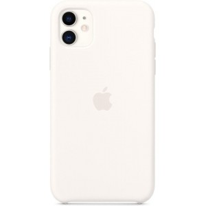 Apple Siliconen hoesje voor Apple iPhone 11 - Wit