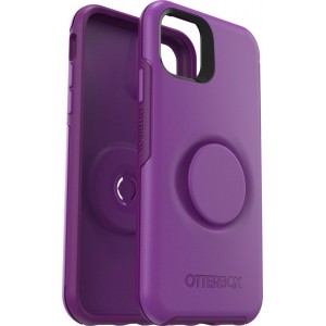Otter + Pop Symmetry Case voor Apple iPhone 11 - Paars