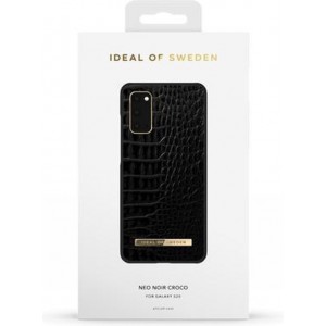 iDeal of Sweden Atelier Case Introductory Samsung Galaxy S20 Neo Noir Croco