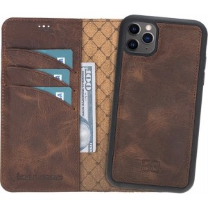 Bouletta Uitneembare 2-in-1 WalletCase iPhone 11 Pro Max Vintage Brown