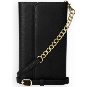 Selencia Tierra Uitneembare Slang Clutch iPhone 11 hoesje - Zwart