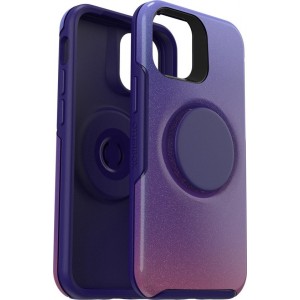 Otter+Pop Symmetry case voor Apple iPhone 12 Mini - Paars