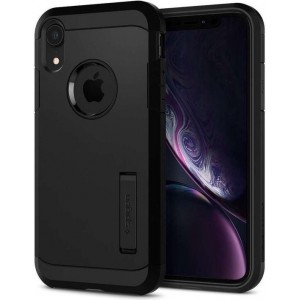 Hoesje Apple iPhone Xr - Spigen Tough Armor Case - Zwart