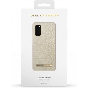 iDeal of Sweden Atelier Case Introductory Samsung Galaxy S20 Caramel Croco