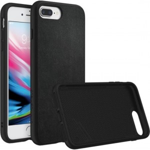 RhinoShield SolidSuit Black Leather iPhone 7 Plus / 8 Plus Hoesje