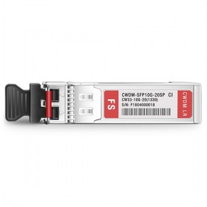 Ciena CWDM-SFP10G-1350 Compatible 10G CWDM SFP+ 1350nm 20km DOM Transceiver Module