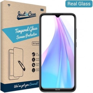 Just in Case Tempered Glass Xiaomi Redmi Note 8T Protector - Arc Edges