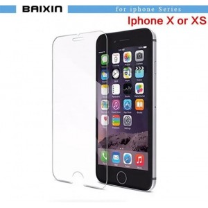 iPhone Glazen screenprotector iphone X or XS apple tempered glass | Gehard glas Screen beschermende Glas Cover Film