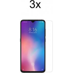 Xiaomi Mi 9 SE Screenprotector Glas - 3x Temperd Glass Screen Protector