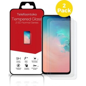 Samsung Galaxy S10e Glazen Screenprotector 2 x | Gehard Beschermglas | Tempered Glass