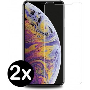 iPhone Xs Screenprotector Glas Gehard Tempered Glass - 2 PACK