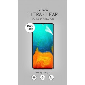 Selencia Duo Pack Ultra Clear Screenprotector voor de Samsung Galaxy A71