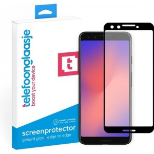 Google Pixel 3 screenprotector gehard glas Edge to Edge